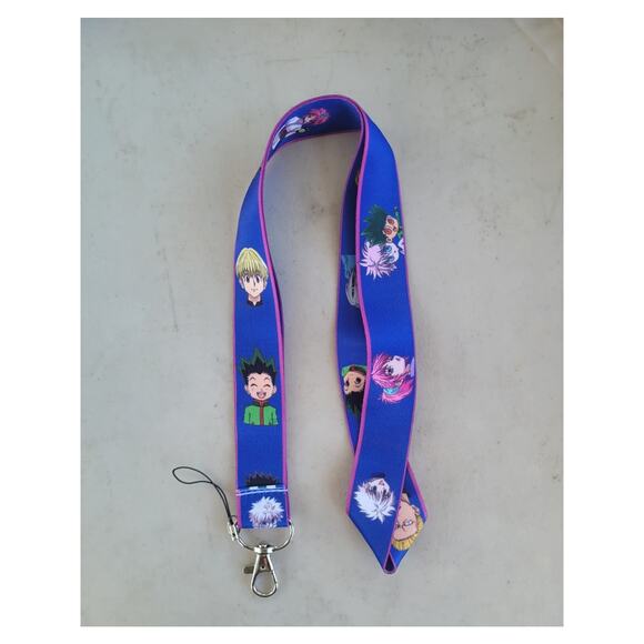 Japanese Anime Hunter X Hunter Neck Lanyard & Clip purple Fabric One Size Unisex - Picture 5 of 6